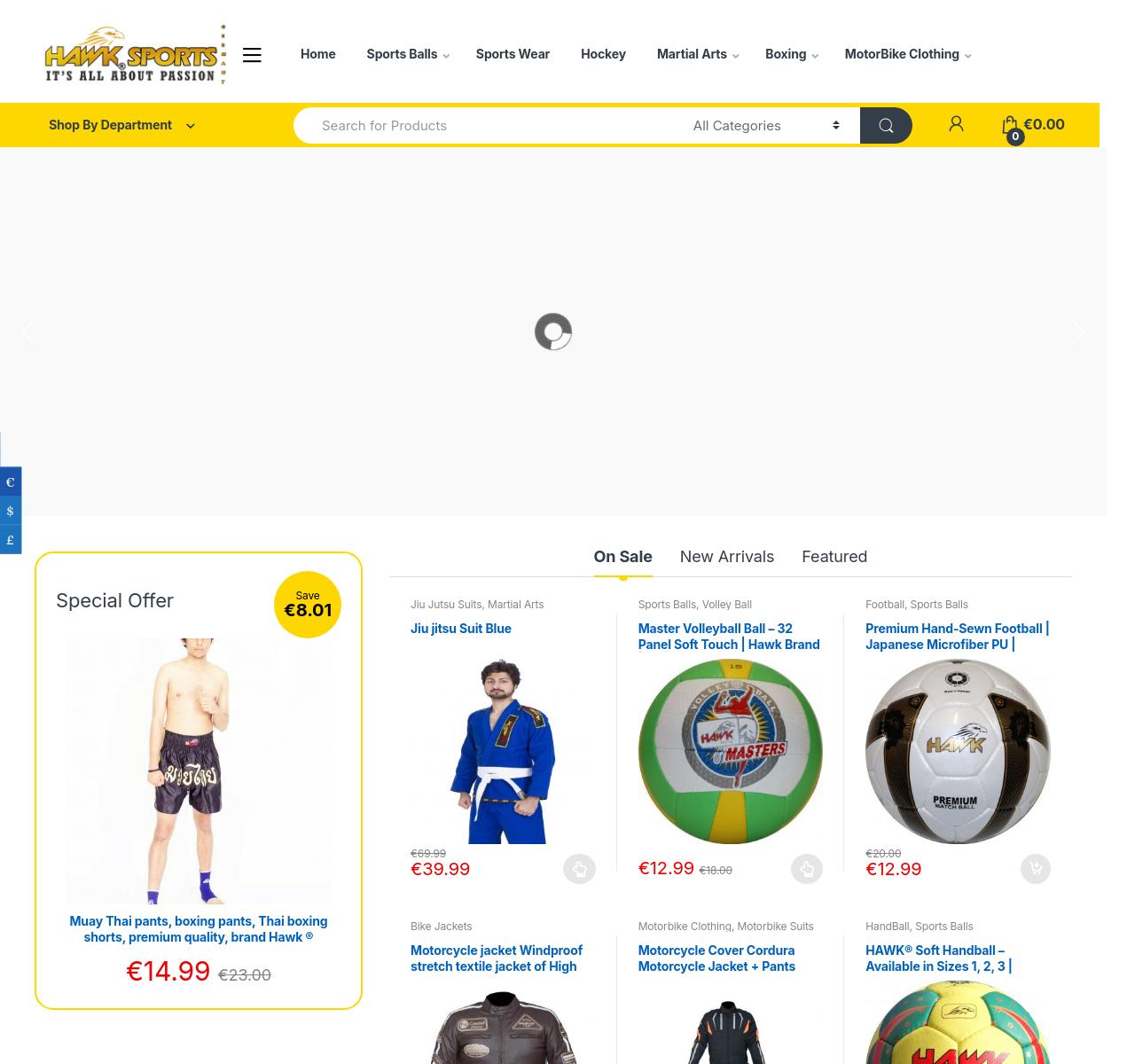 hawk-sports.de preview